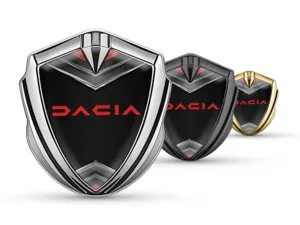 Dacia Emblem Metall Abzeichen Anpassbar Kraft Look